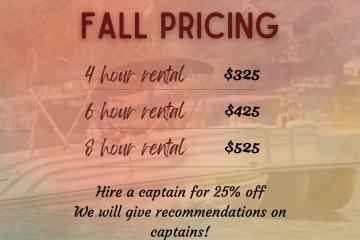 Off-Season, On Point — Cozy Charter Ideas &amp; Weekday Lake Days | Captain Bob’s